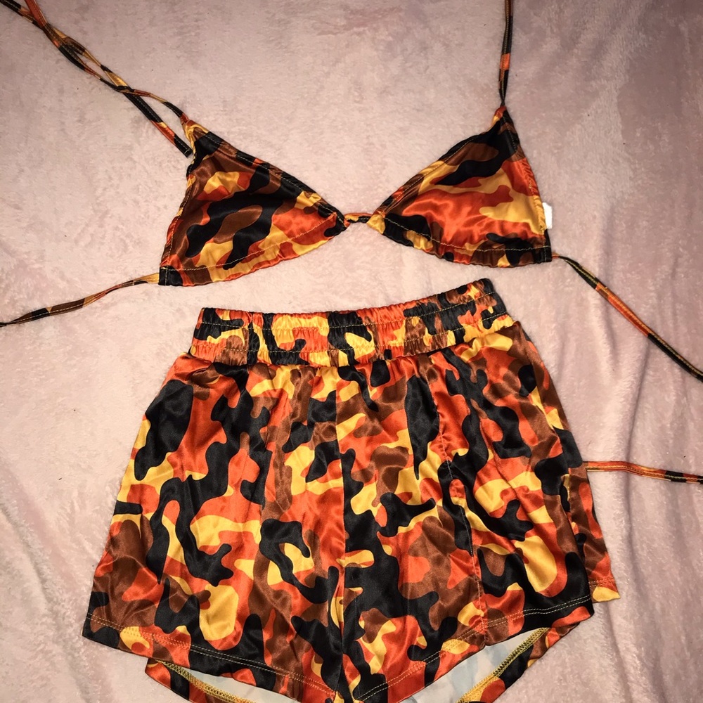 fashion nova two piece camouflage
